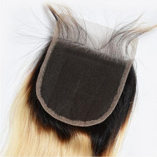 Load image into Gallery viewer, SpellBound Hair® Ombre Blond Free Part Straight Closure (4 in. X 4 in.) - SpellBound Hair