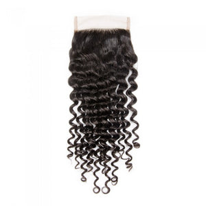 SpellBound Hair® Deep Curl Free Parted Lace Closure  (4" x 4") - SpellBound Hair