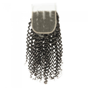 SpellBound Hair® Kinky Curl Free Parted Lace Closure (4" x 4") - SpellBound Hair