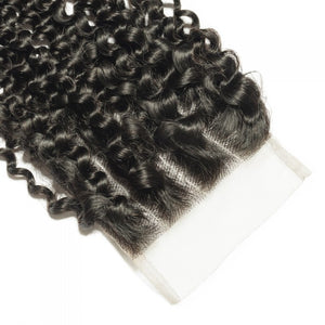 SpellBound Hair® Kinky Curl Free Parted Lace Closure (4" x 4") - SpellBound Hair